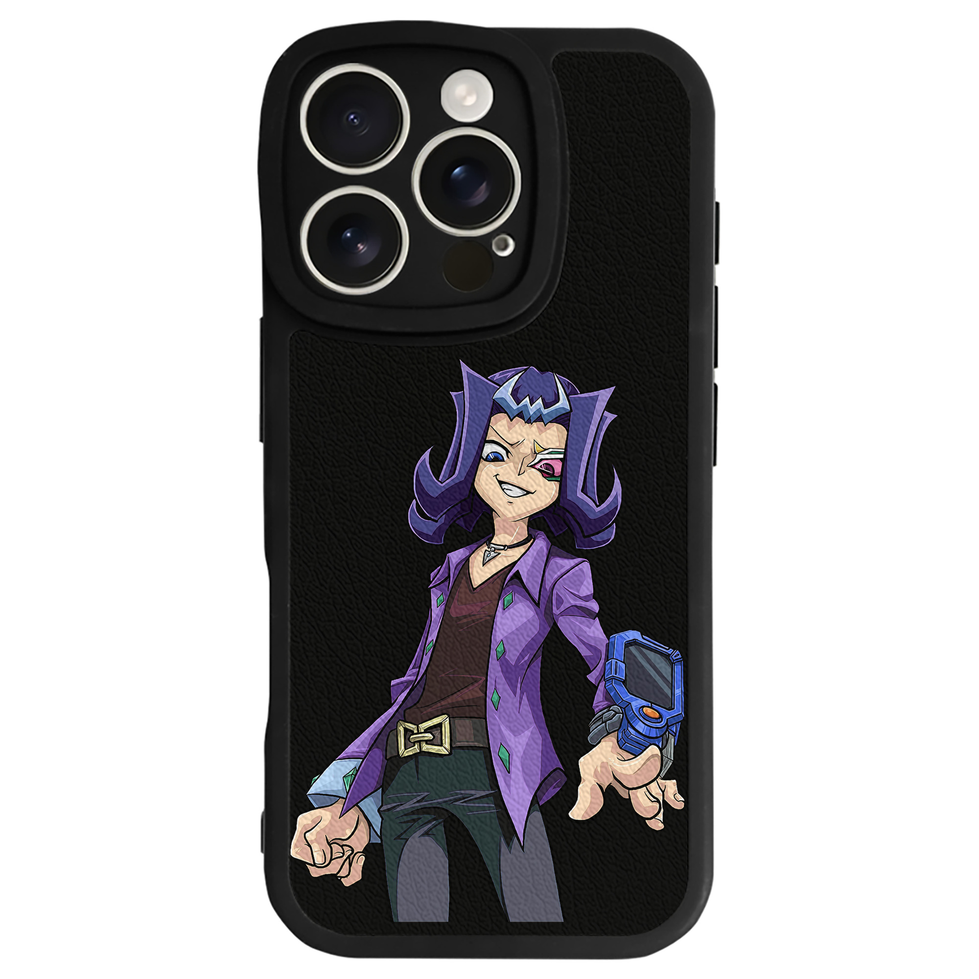 遊☆戯☆王 Yu-Gi-Oh! 【iPhone 16シリーズ対応】シリコンスマホケース（レザー調） 材質：シリコン